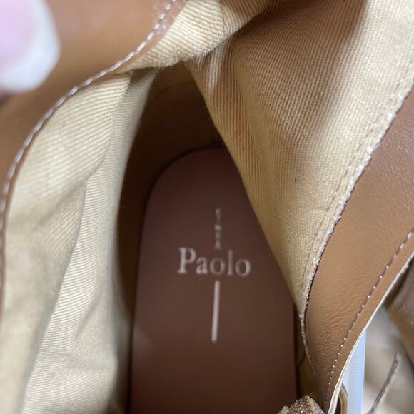 Linea Paolo Sadie Block Heel Bootie Light Tan Women's Size 13M New Without Box - Picture 6 of 8
